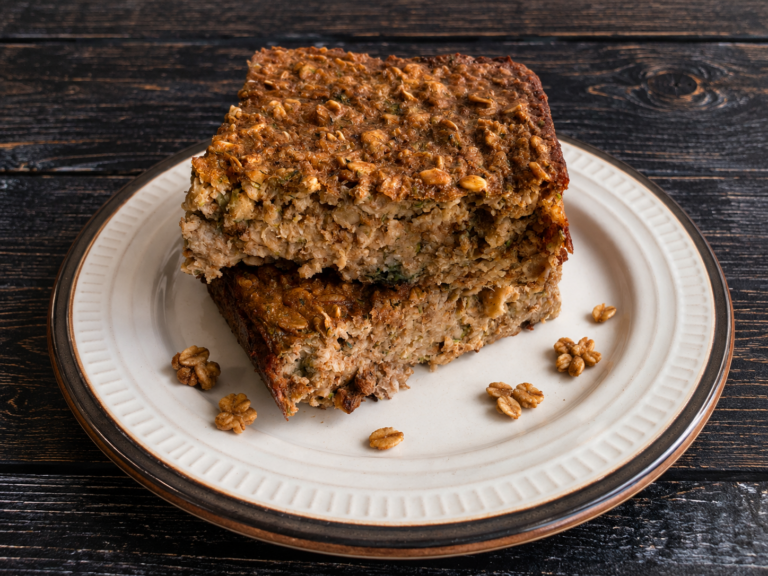 Zucchini Bread Baked Oatmeal